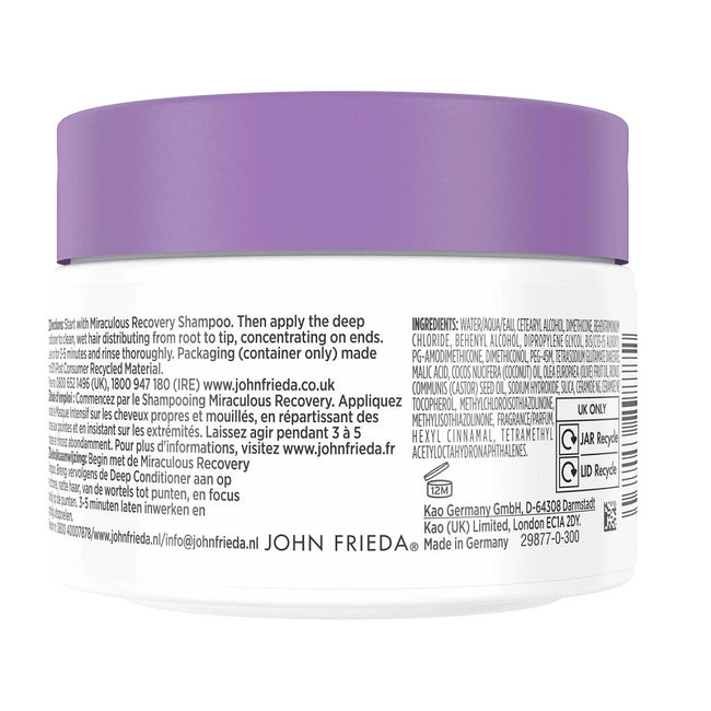 John Frieda Frizz Ease Miraculous Recovery maska intensywnie naprawcza 250ml