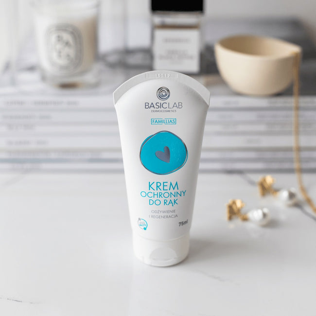 BasicLab Famillias zimowy krem ochronny dla całej rodziny 75ml