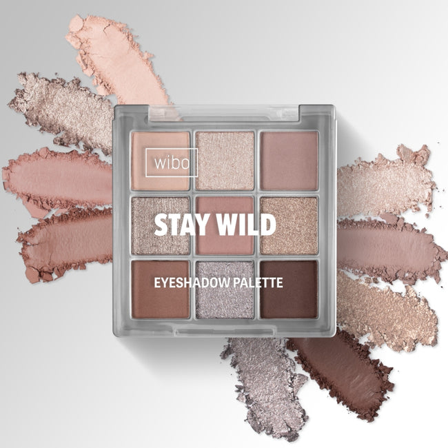 Wibo Stay Wild Eyeshadow Palette paleta cieni do powiek 5g