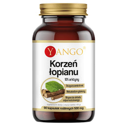Yango Korzeń łopianu suplement diety 90 kapsułek