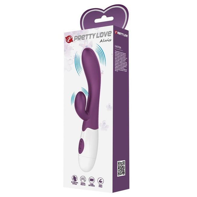 PRETTY LOVE Alvis wibrator z 30 funkcjami wibracji Dark Purple