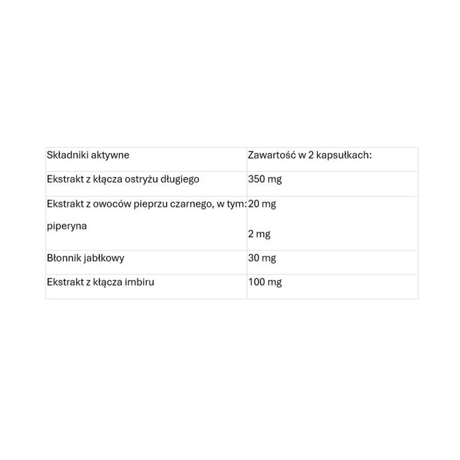 Noble Health Kurkuma i Piperyna + Imbir suplement diety 60 kapsułek