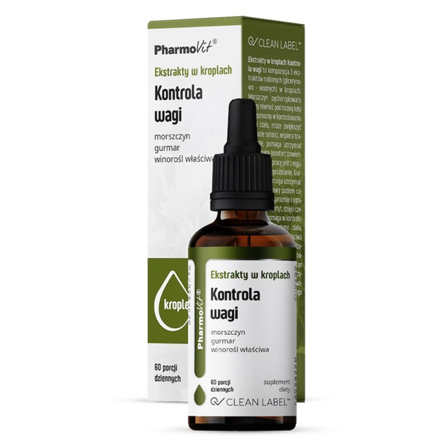 Pharmovit Kontrola wagi suplement diety w kroplach 30ml