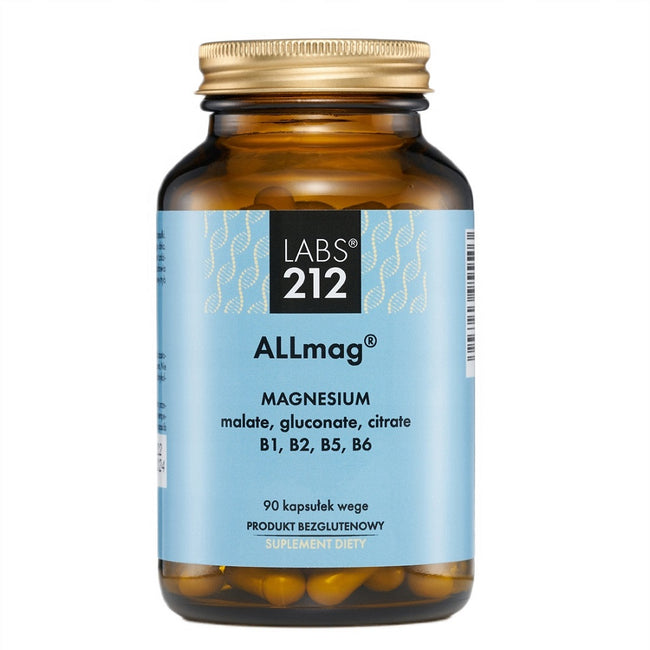 LABS212 ALLmag Magnesium suplement diety 90 kapsułek