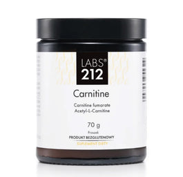 LABS212 Carnitine Acetyl -L-Carnitine keranityna suplement diety w proszku 70g