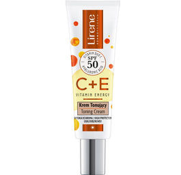 Lirene C+E Vitamin Energy krem tonujący SPF50 30ml