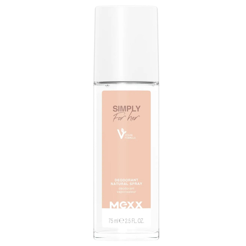 mexx simply for her dezodorant w sprayu 75 ml   