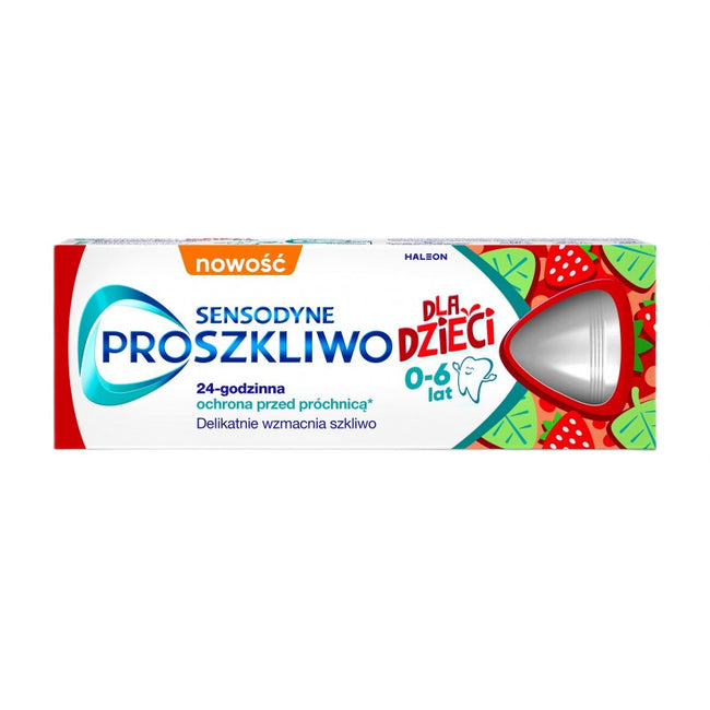 Sensodyne Proszkliwo pasta do zębów dla dzieci 0-6 lat 50ml