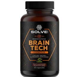 Solve Labs Brain Tech Memory & Focus suplement diety 30 kapsułek
