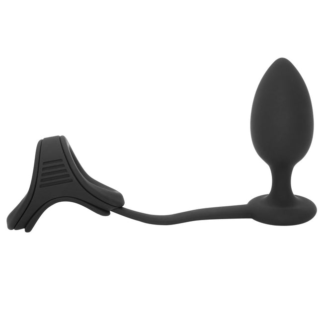 Dream Toys RamRod Cockstrap with Anal Plug korek analny z pierścieniem erekcyjnym