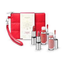 KIKO Milano Snow-Kissed Holiday Never Without You Mini Lips Gift Set zestaw upominkowy do makijażu ust