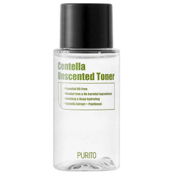 PURITO Centella Unscented Toner mini bezzapachowy toner z ekstraktem z wąkroty azjatyckiej 30ml
