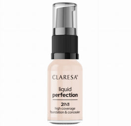 Claresa Liquid Perfection 2w1 korektor i podkład kryjący 18g