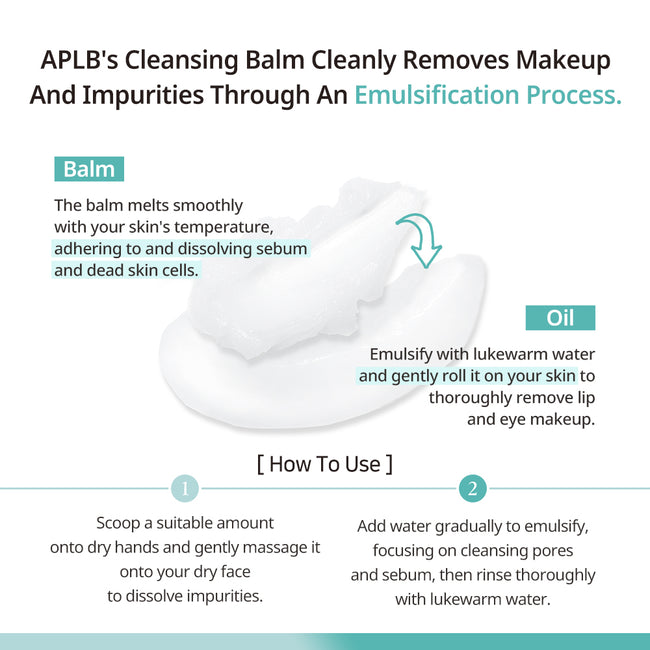 APLB Glutathione Niacinamide Cleansing Balm balsam oczyszczający 80ml