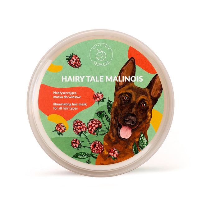 HAIRY TALE Malinois nabłyszczająca maska do włosów 200ml