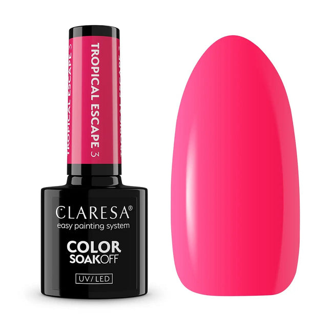 Claresa Color Soak Off UV/LED Tropical Escape lakier hybrydowy 5g