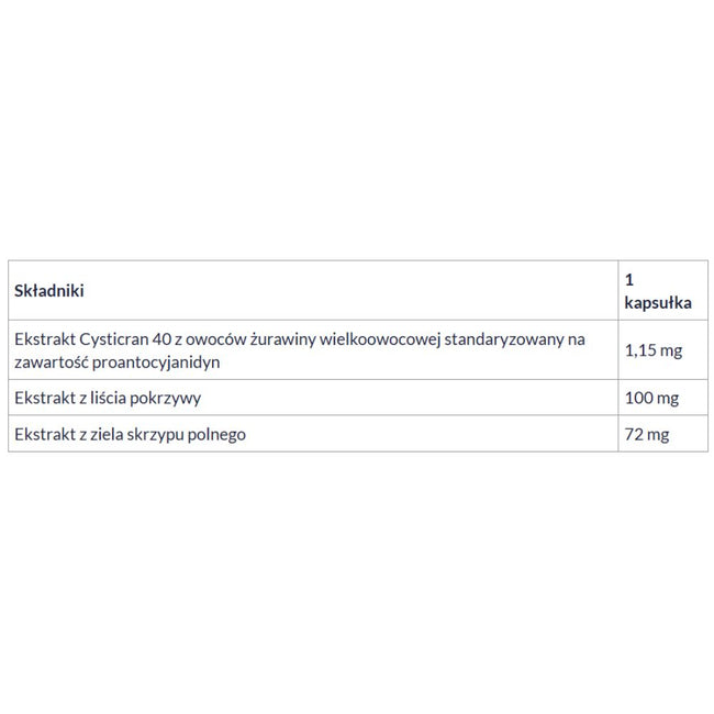 Żuravit Forte suplement diety 60 kapsułek