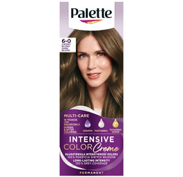 Palette Intensive Color Creme farba do włosów w kremie 6-0 (N5) Ciemny Blond