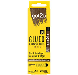 Got2B Glued 4 Brows & Edges Tinted żel do stylizacji brwi