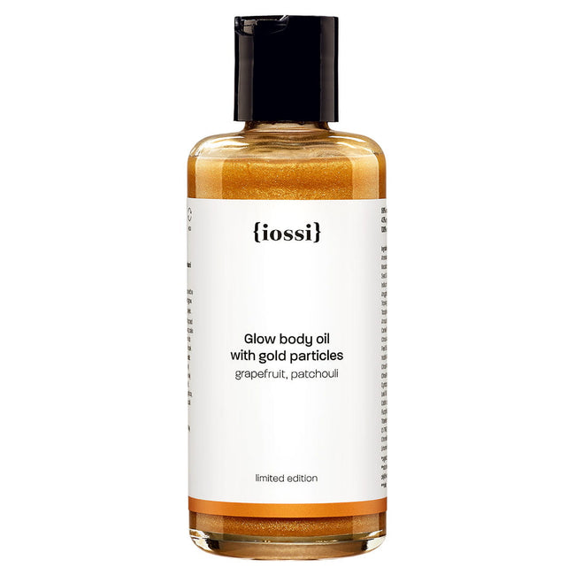 Iossi Glow Body Oil With Gold Particles rozświetlający olejek do ciała ze złotymi drobinkami 150ml