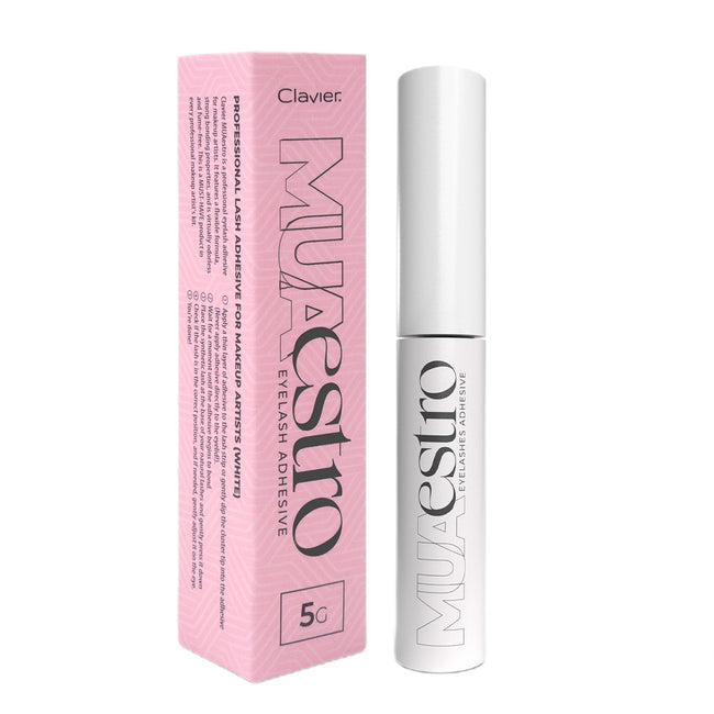 Clavier MUAestro klej do kępek rzęs z pędzelkiem