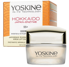 Yoskine Hokkaido Japan-Enzyme przeciwzmarszczkowy krem do twarzy 55+ 50ml