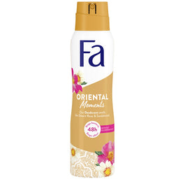 Fa Oriental Moments dezodorant w sprayu o zapachu róży pustynnej i drzewa sandałowego 150ml