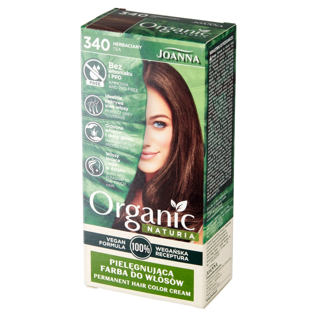 Joanna Naturia Organic pielęgnująca farba do włosów