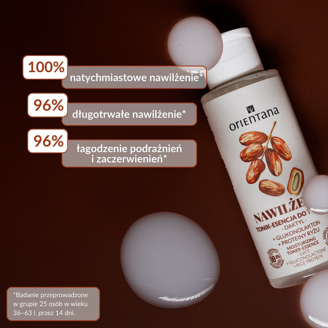 ORIENTANA Nawilżenie tonik-esencja do twarzy 100ml