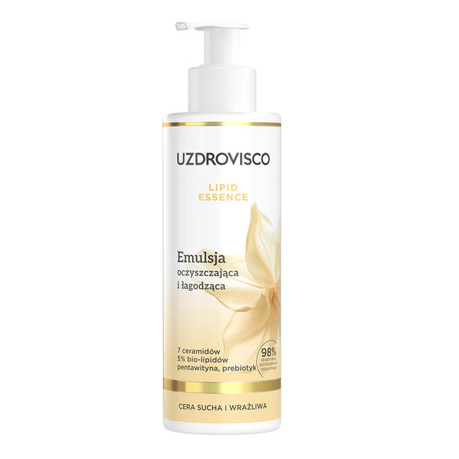 UZDROVISCO Lipid Essence emulsja oczyszczająca i łagodząca 200ml