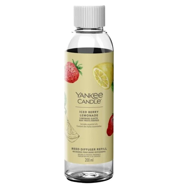 Yankee Candle Uzupełniacz do pałeczek Iced Berry Lemonade 200ml