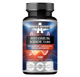 Apollo's Hegemony Potassium Iodide Tabs suplement diety 180 kapsułek