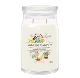 Yankee Candle Duża świeca zapachowa Sweet Vanilla Horchata 567g