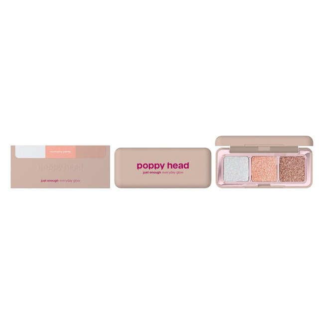 Poppy Head Just Enough Everyday Glow paleta cieni do powiek 4.8g