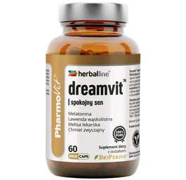 Pharmovit Dreamvit™ spokojny sen suplement diety 60 kapsułek