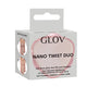 Glov Nano Twist Duo 2w1 pumeks i depilator z nano szkła Pink