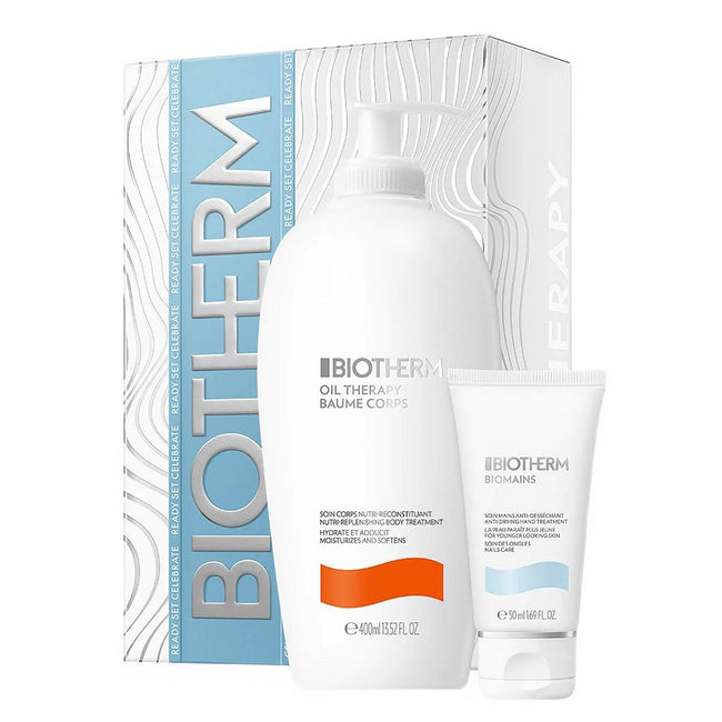 Biotherm Oil Therapy zestaw balsam do ciała 400ml + krem do rąk 50ml