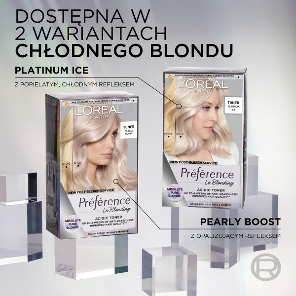 L'Oreal Paris Preference Le Blonding koloryzacja tonizująca do włosów