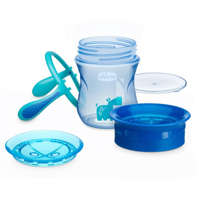 Chicco Perfect Cup 360° kubek do nauki samodzielnego picia 12m+ Boy 200ml