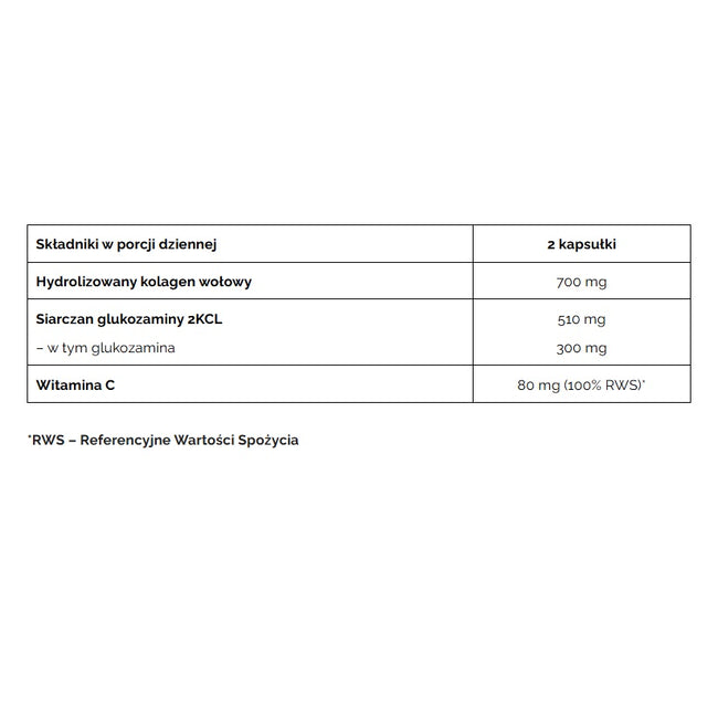 Pharmovit Kolagen + glukozamina suplement diety 90 kapsułek