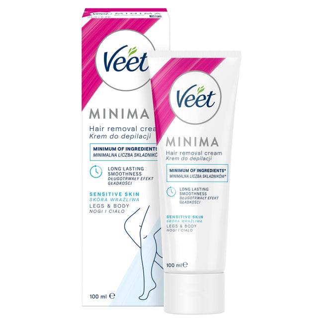 Veet Minima krem do depilacji ciała skóra wrażliwa 100ml