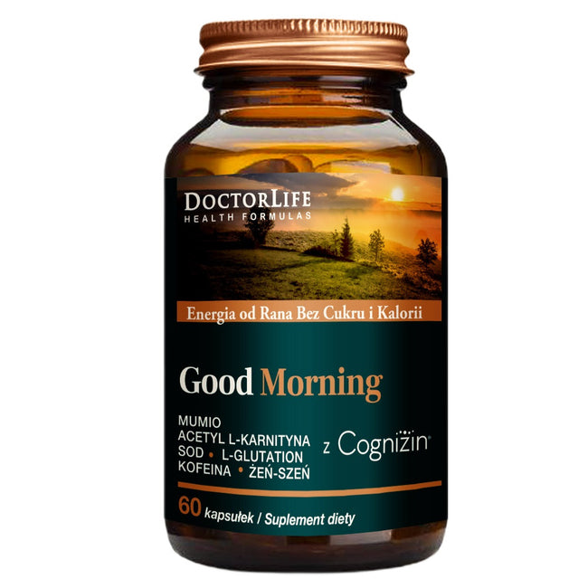 Doctor Life Good Morning suplement diety 60 kapsułek