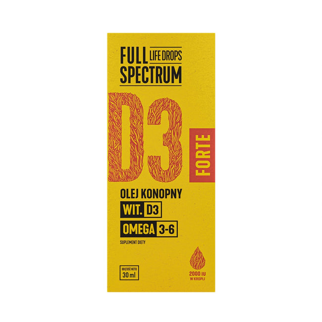 Full Spectrum Witamina D3 Forte suplement diety 30ml