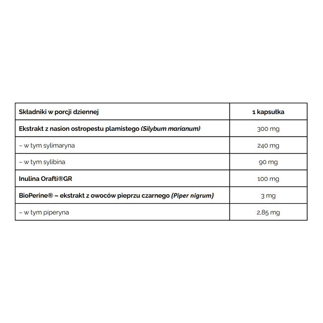 Pharmovit Sylimaryna 80% suplement diety 60 kapsułek