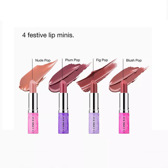Clinique Pop™ Lipstick zestaw pomadek do ust 4x3.8g