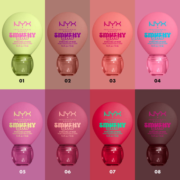 NYX Professional MakeUp Smushy SOS nawilżająca maska do ust 12ml