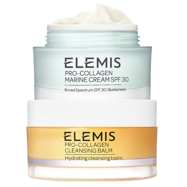 ELEMIS The Pro-Collagen Perfect Partners zestaw balsam oczyszczający 50g + krem na dzień 50ml