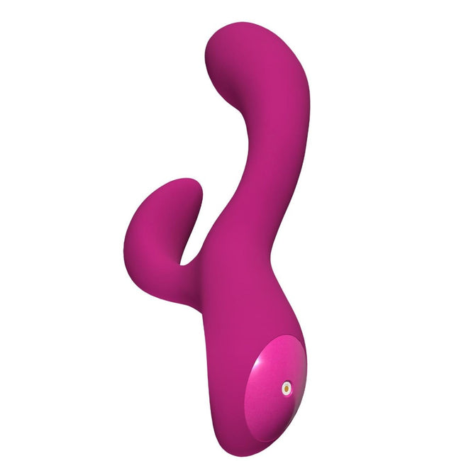 Blush Quinn Rabbit Vibrator podgrzewany podwójny wibrator Burgundy