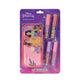 Lip Smacker Disney Princess Lip Gloss & Pouch błyszczyki do ust 4x6ml + etui