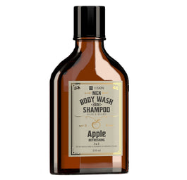 HiSkin Men Whisky żel do mycia ciała i szampon do włosów i brody 3w1 Apple 330ml